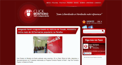 Desktop Screenshot of clickmonteiro.com.br