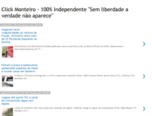 Tablet Screenshot of clickmonteiro.com.br